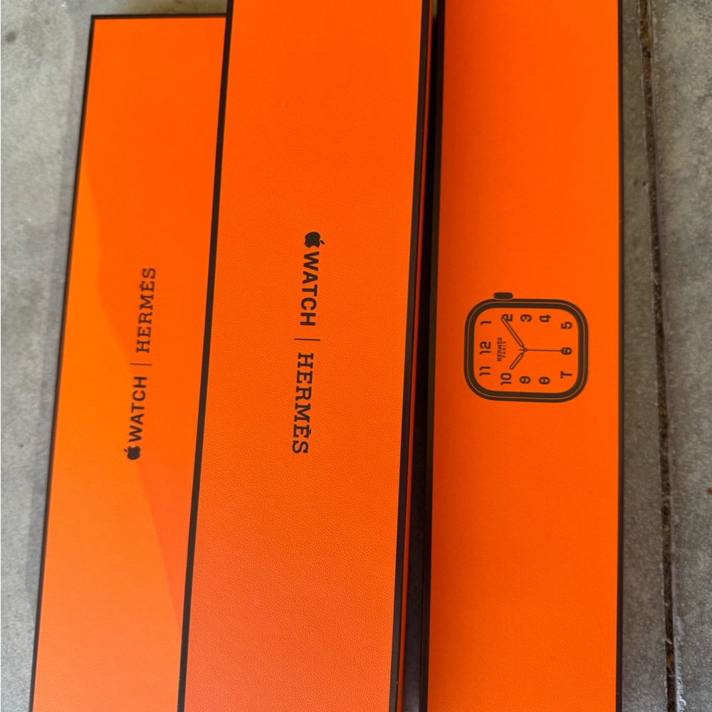 Hermès Orange Watch Box Set